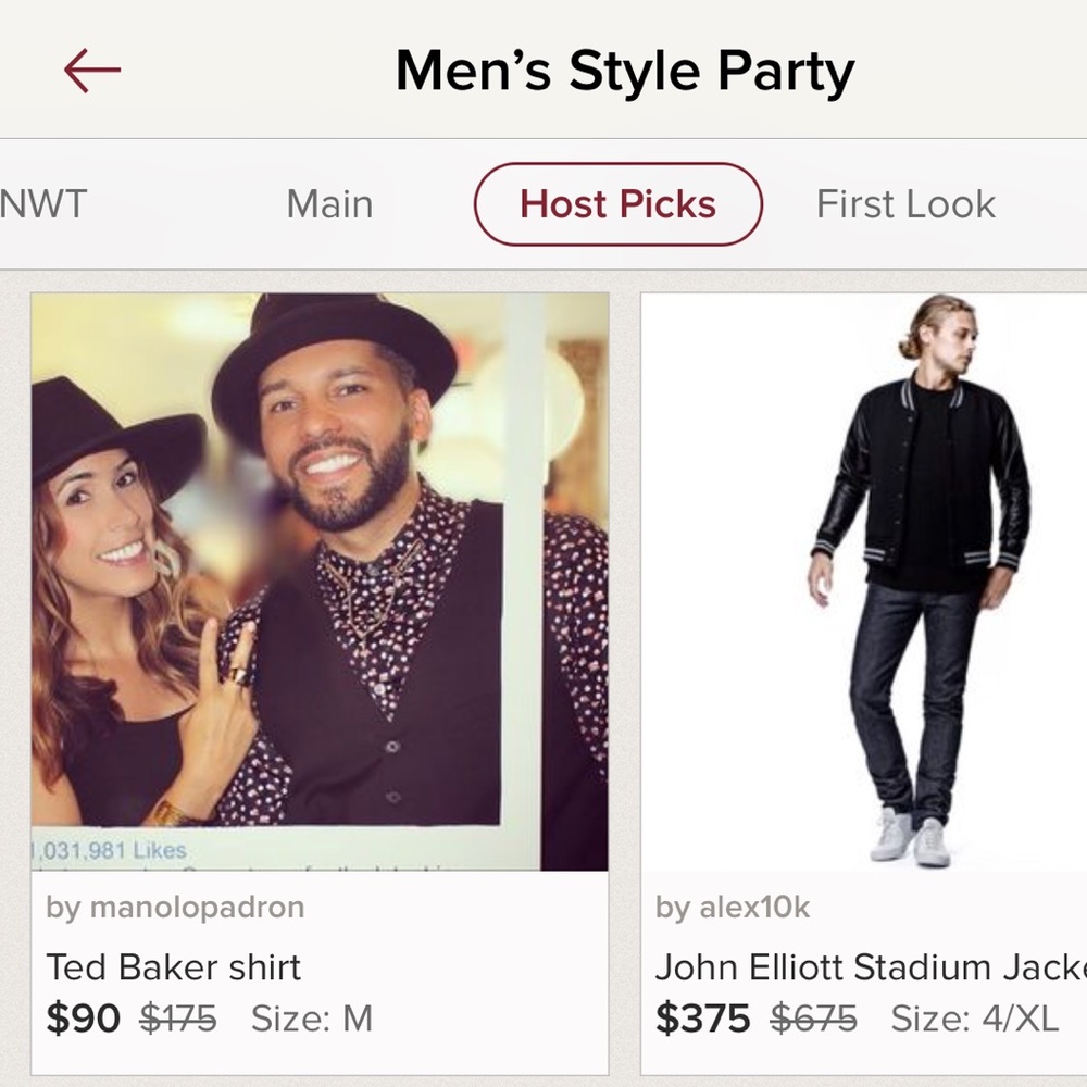Ted Baker Shirt - Host Pick in Men’s Style Party!